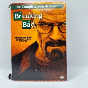 Breaking Bad Complete Fourth Season DVD Box Set Not Rated Sony Pictures